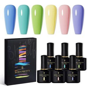 BORN PRETTY Gel Nail Polish Set Spring Summer